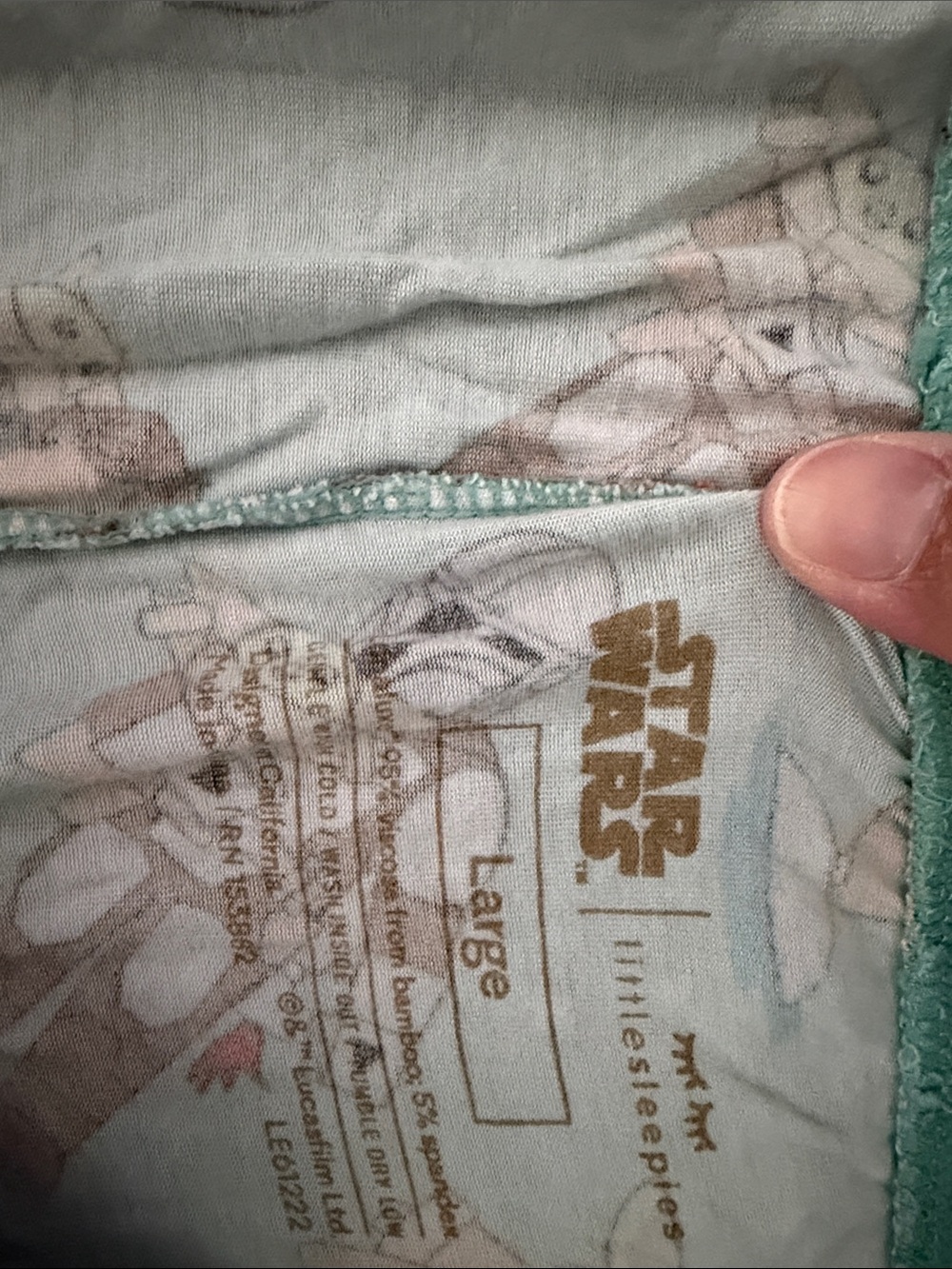Little Sleepies Grogu and Friends Womens PJ Pants in size Large - Picture 6 of 9